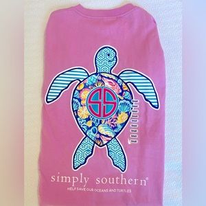 Simply Southern Short Sleeve Shirt! NWT!